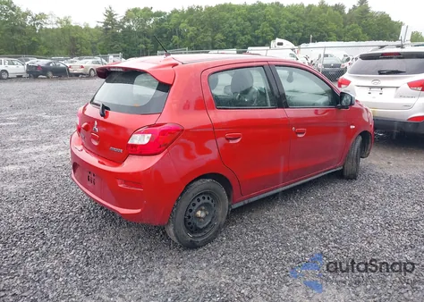 2018 Mitsubishi Mirage Es из США, поврежденный, VIN ML32A3HJ3JH009463